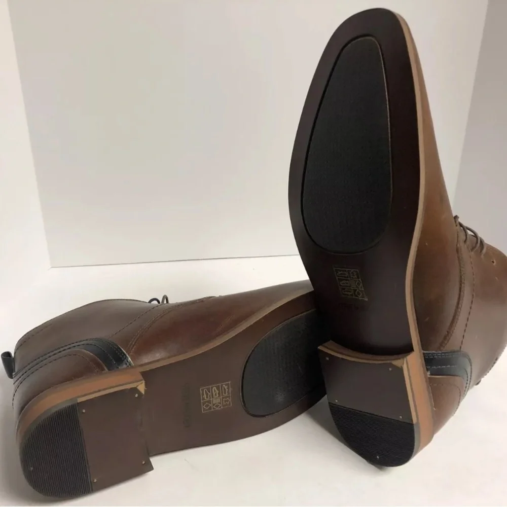 Steve Madden Men’s Kurtis, Brown Chukka Boots, Size 12 M